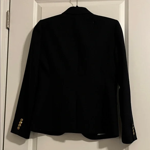 J. Crew Navy Schoolboy Blazer with Gold Buttons - Picture 5 of 5